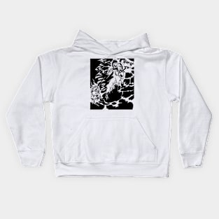 Blanka vs. Ryu (Korean Manga) Kids Hoodie